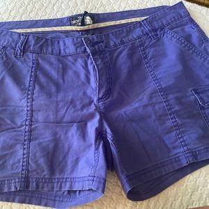 Purple North Face womens shorts